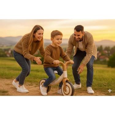 Imagem de Bicicleta Equilíbrio Infantil sem Pedal Aro 12 Ajustável Crianças Unis