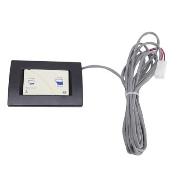 Imagem de HEEPDD Peças de Reposição para Vaso Sanitário Painel de Controle Material ABS para RVs Iates Campistas Com Cabo de 11,8 Pés Economia de água e Modos de Descarga Potentes Interruptor de Parede para