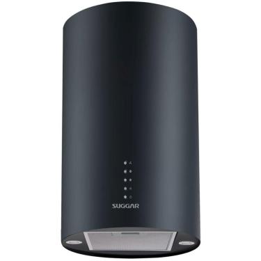 Imagem de Coifa De Ilha Suggar Quartzo 35cm Preta TP3521PT 110V