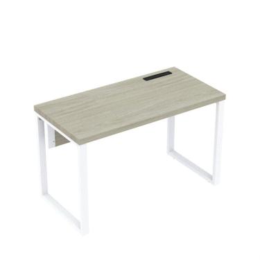 Imagem de Mesa Plataforma Unica 120x60 Pe40 Castanheira Natural-branco