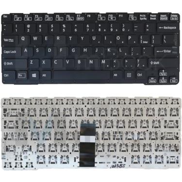 Imagem de Teclado mBook Para Sony Sve14a15fbw 9z.n6bbf.t01 Preto Layout Us