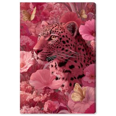 Imagem de Roseate Realm Roamer Impressão em Tela Rosa Decoração de Parede por Art Remedy, Gallery Wrapped, 50 x 76 cm