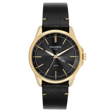Imagem de Relógio Mondaine Couro Slim Masculino 32946GPMVDO1