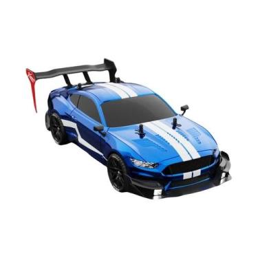 Imagem de Carro De Controle Remoto Em Escala 1:14 24Ghz Sem Fio 4WD Com Luzes LE