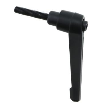 Imagem de CChiai Alavanca de ajuste de altura do assento e alça de bicicleta liga em forma de L ajuste de posição ajustável acessórios de alça de parafuso peças de reposição para bicicleta giratória preto