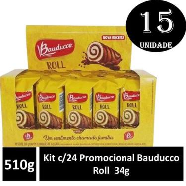 Imagem de Promocional Bauducco  Bolinho Roll 510g