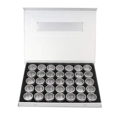 Imagem de Leapiture 35 grades caixa de armazenamento de arte do prego titular de energia do prego recipientes de armazenamento de plástico acessórios de manicure recipiente para costura de