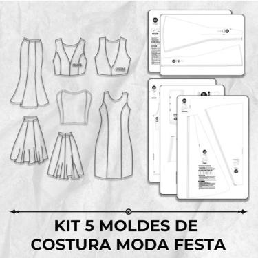 Imagem de Revista Moda Moldes Edição 103 by Marlene Mukai, Único