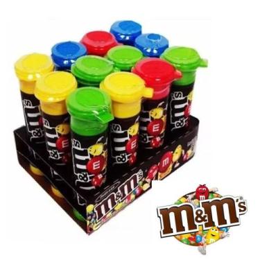 Imagem de Confeitos de Chocolate M&Ms Tubo com 12/30gr - Mars