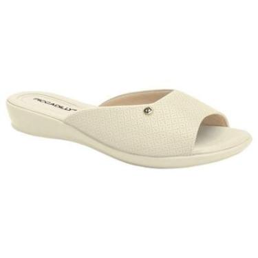 Imagem de Tamanco Feminino Camila Off White Piccadilly 500352-76-Feminino