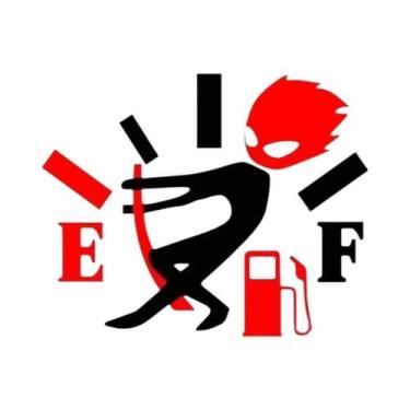 Imagem de Adesivos De Carro Para Consumo De Combustível Alto Angry Boys, Imperme