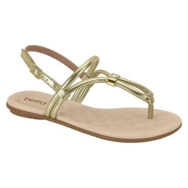 Imagem de Sandália Rasteira Beira Rio Feminino de Dedo Conforto-Feminino