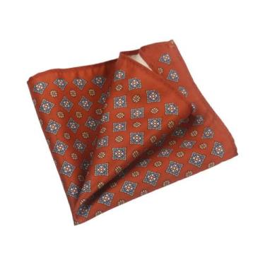 Imagem de Lenço De Bolso Masculino Estilo Retrô Britânico Para Terno, Decoração 