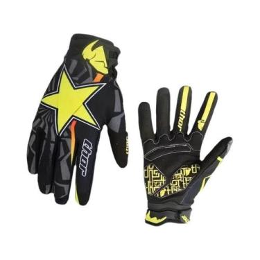 Imagem de Luvas De Motocross Para Pilotagem De Moto, Scooter, Enduro, Corrida, M
