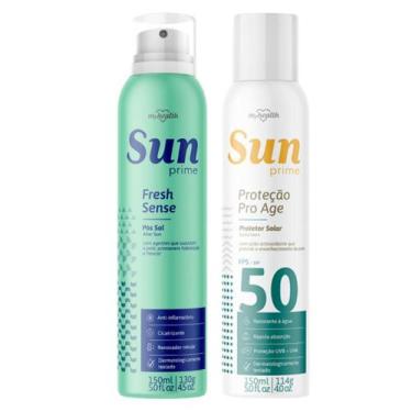 Imagem de Kit Protetor Solar + Pós Sol Sun Prime 150ml My Health