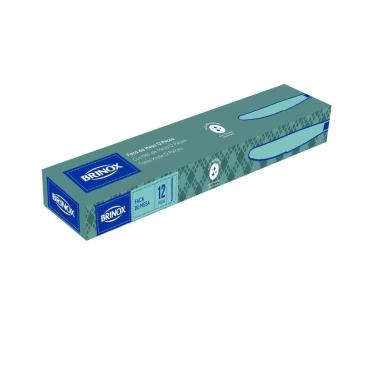 Imagem de Conjunto De Facas De Mesa Lyon Aço Inox 12 Peças Brinox Inox