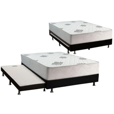 Imagem de Cama Box C/ Aux Conjugado Casal Inovaflex Comfort Premium 138x188