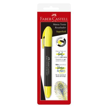 Imagem de Marcador de Texto Gel Amarelo Faber-Castell