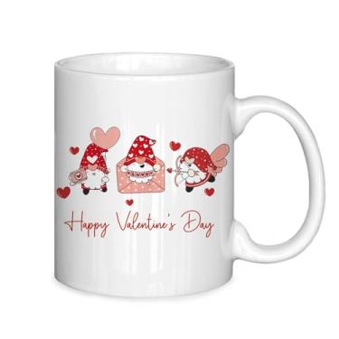 Imagem de ignytiger Caneca de café com gnomos vermelhos para mulheres, gnomos vermelhos para mulheres, canecas de café de gnomos para o dia dos namorados, presentes dos namorados para ela, caneca de café de