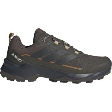 Imagem de adidas Tênis de caminhada masculino Terrex Skychaser Ax5, Shadow Olive/Carbon/Savannah, 38