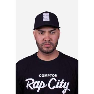 Imagem de Boné Aba Curva Collab Starter X Compton Fechado FlexFit-Unissex