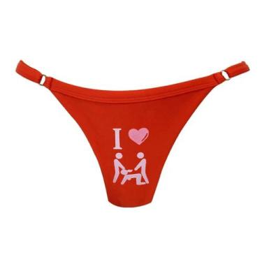 Imagem de Calcinha Estilo Hotwife com Frases Criativas e Gargantilha Explore Nov