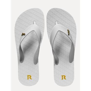 Imagem de Chinelo Reserva Masculino Trancoso Botanical Cinza-Masculino