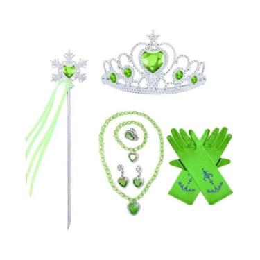 Imagem de Tiara E Peruca Da Princesa Elsa Anna Para Crianças, Acessórios De Fant