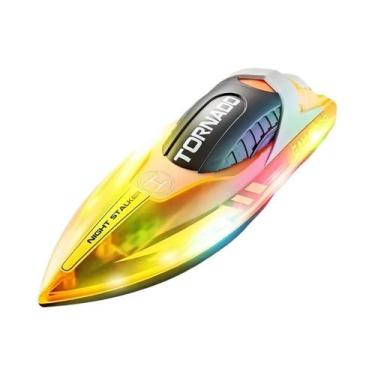 Imagem de Lancha RC De Alta Velocidade 2.4Ghz Com Controle Remoto Elétrico À Pro