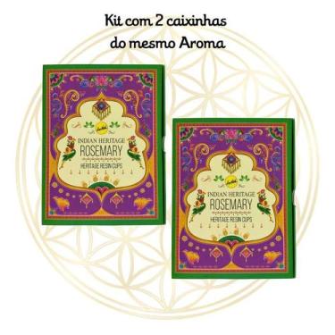 Imagem de KIT Com 2 CXs de Defumadores Hindu SreeVani, Alecrim