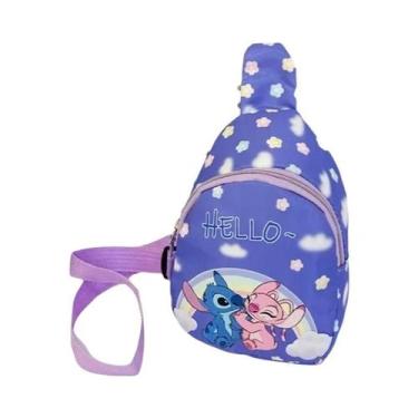 Imagem de Mini Bolsa Transversal De Anime Stitch Angel, Bolsa De Peito De Desenh
