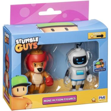 Imagem de Kit 2 Boneco Stumble Guys Série 2 Modelos Sortidos Multikids