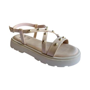 Imagem de Sandália Menina Mini Sua Cia Tratorada Bege 9161.52141