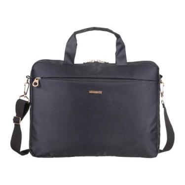 Imagem de Bolsa Executiva Sestini Preta Notebook 15 Profissional