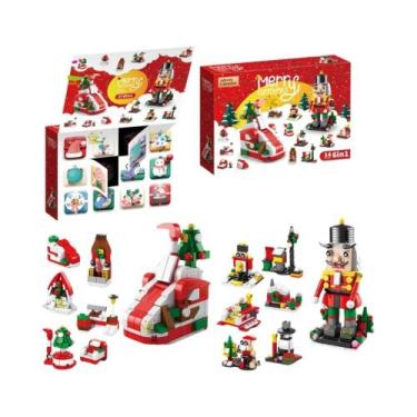Imagem de Calendário De Contagem Regressiva De Natal Com Blocos De Montar, Brinq
