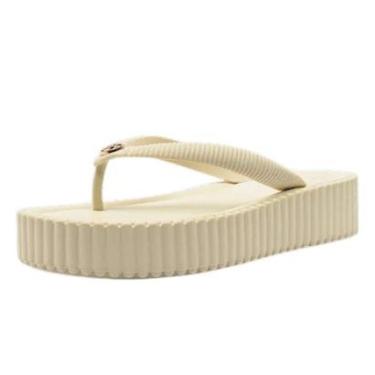 Imagem de Tamanco de Dedo Feminino Salto Plataforma Moda Brizza Arezzo-Feminino