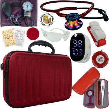 Imagem de Kit Estagio Saude Medicina Enfermagem Farmacia Completo Top - Love Sau