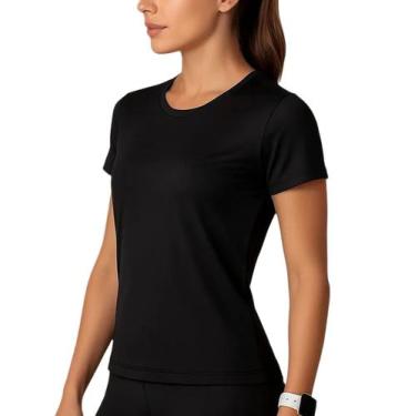 Imagem de Camiseta Manga Curta Selene Sport 20863.001 Feminina Dryfit Poliamida 