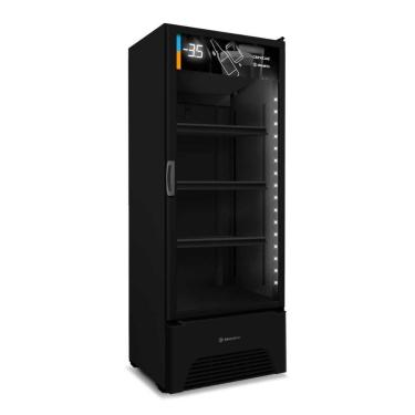 Imagem de Cervejeiro Expositor Porta De Vidro 576 Litros Vn50a All Black 220V Metalfrio