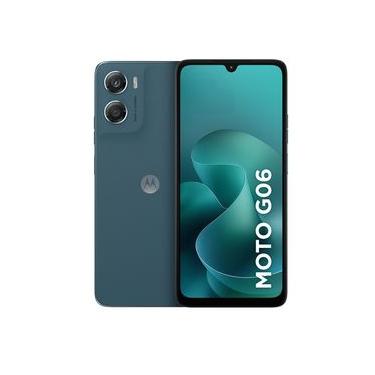 Imagem de Smartphone Motorola Moto g06 4G Tela 6,9 128GB Câmera 50MP Azul Marinho