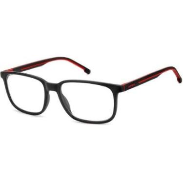Imagem de Armação Carrera 8916 BLX 5517 Preto Masculino - Preto - Masculino - Único-Masculino