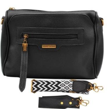 Imagem de Bolsa de Ombro Multiuso Jenne Janne Pequena Feminina-Feminino