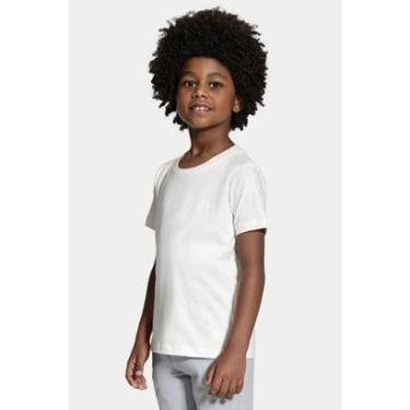 Imagem de Camiseta Aramis Tricot Algodão Manga Curta Bordado Off White-Masculino