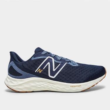 Imagem de Tênis New Balance Fresh Foam Arishi V'4 Masculino, Azul navy, 39