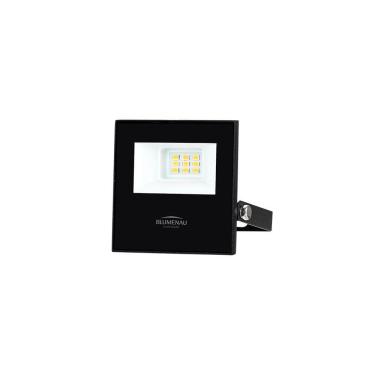 Imagem de Refletor Blumenau Led Play 10w Preto Bivolt 3000k Luz Amarela