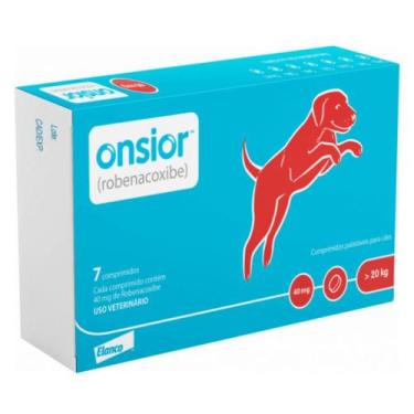Imagem de Anti-inflamatório Onsior para Cães com 7 Comprimidos de 40 mg - Elanco