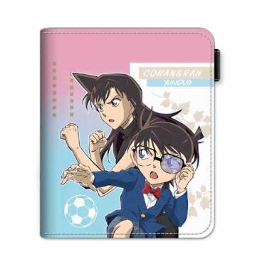 Imagem de Wallet Detectives Conan's Edogawa Anime Characters PU Leather - yiweis