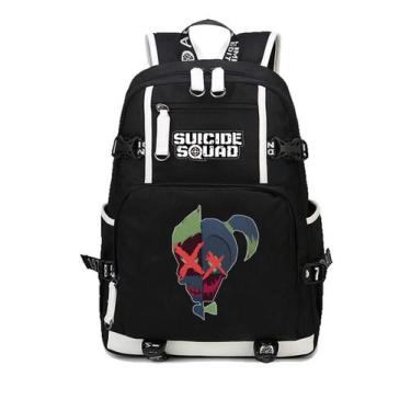 Imagem de Mochila escolar infantil Harleys Quinns 3D Oxford 30x14x46cm - yiweisa