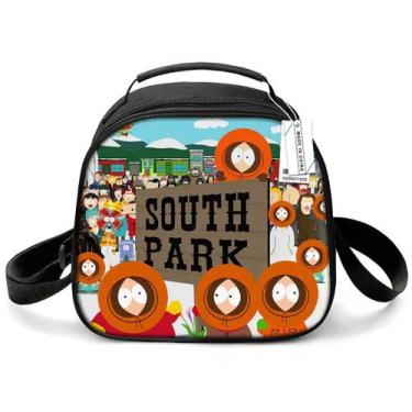 Imagem de Lancheira South Park Anime, reutilizável, à prova de vazamentos, 20x12