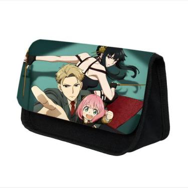 Imagem de Bolsa de lápis Spys Familys Anya Forger Cartoon Anime 22x13x7,5cm - Yi